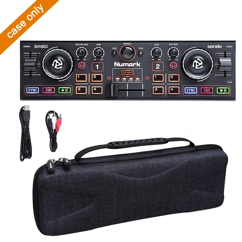 Aproca Hard Carry Travel Case Compatible with Numark DJ2GO2 Pocket DJ Controller - Image 5